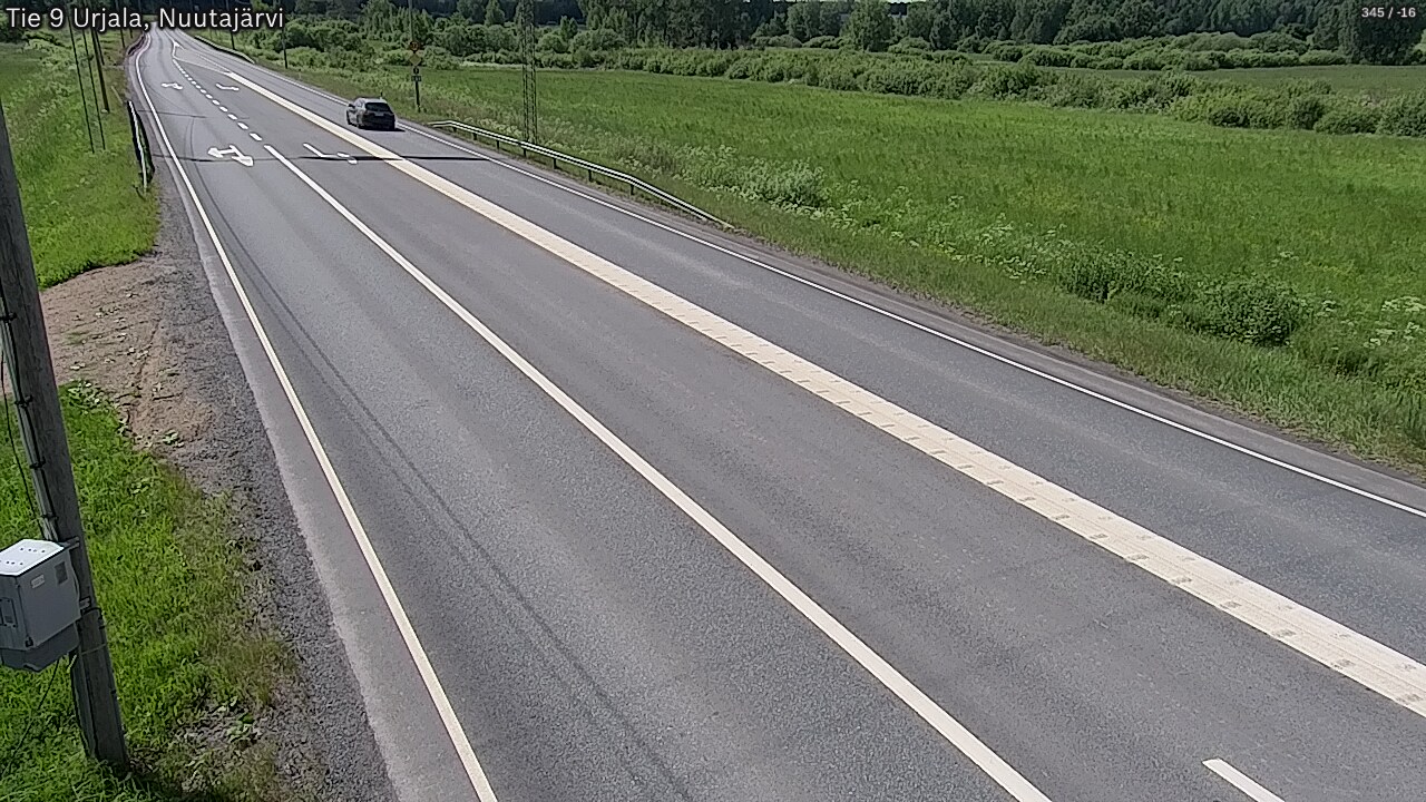 Kelikamerat Kuva Tie 9 Urjala, Nuutajärvi, Urjala, Pirkanmaa