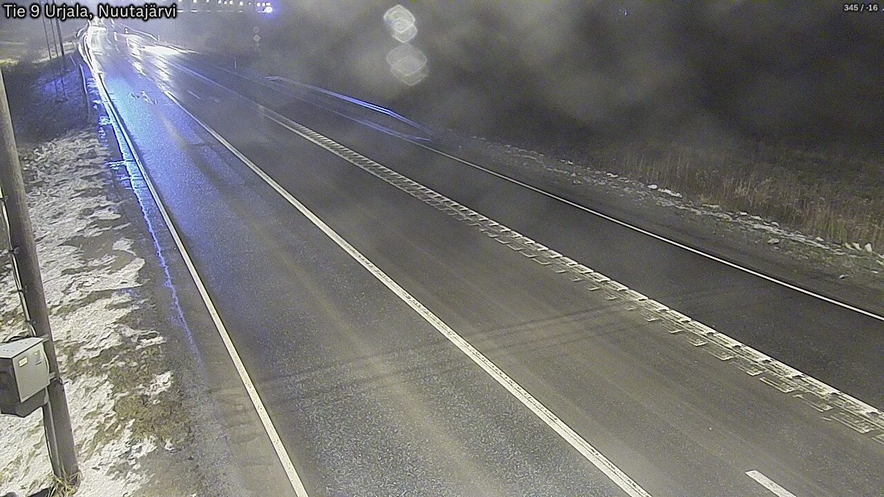 Weather Camera Image Road 9 Urjala, Nuutajärvi, Urjala, Pirkanmaa