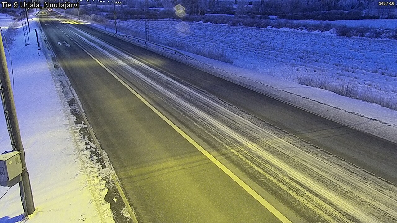 Kelikamerat Kuva Tie 9 Urjala, Nuutajärvi, Urjala, Pirkanmaa