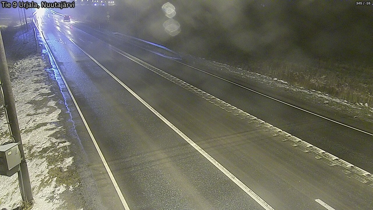 Weather Camera Image Road 9 Urjala, Nuutajärvi, Urjala, Pirkanmaa