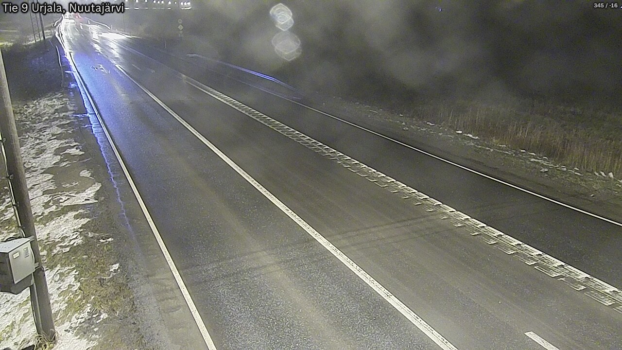 Weather Camera Image Road 9 Urjala, Nuutajärvi, Urjala, Pirkanmaa