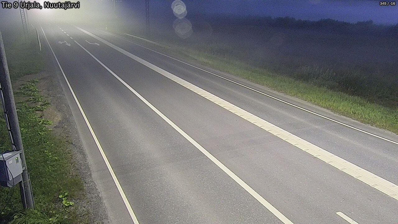 Kelikamerat Kuva Tie 9 Urjala, Nuutajärvi, Urjala, Pirkanmaa