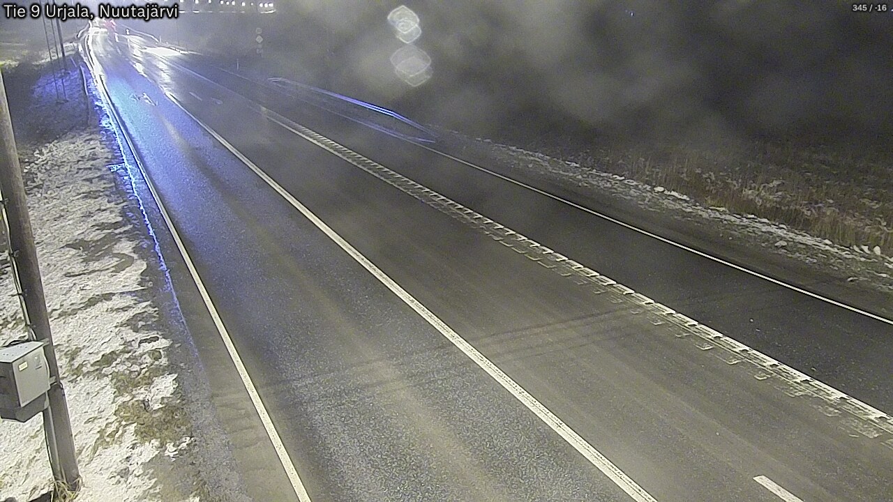 Weather Camera Image Road 9 Urjala, Nuutajärvi, Urjala, Pirkanmaa