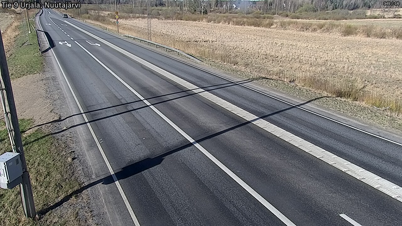 Kelikamerat Kuva Tie 9 Urjala, Nuutajärvi, Urjala, Pirkanmaa