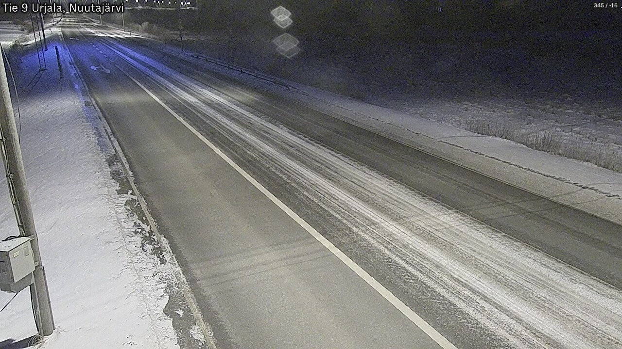 Kelikamerat Kuva Tie 9 Urjala, Nuutajärvi, Urjala, Pirkanmaa