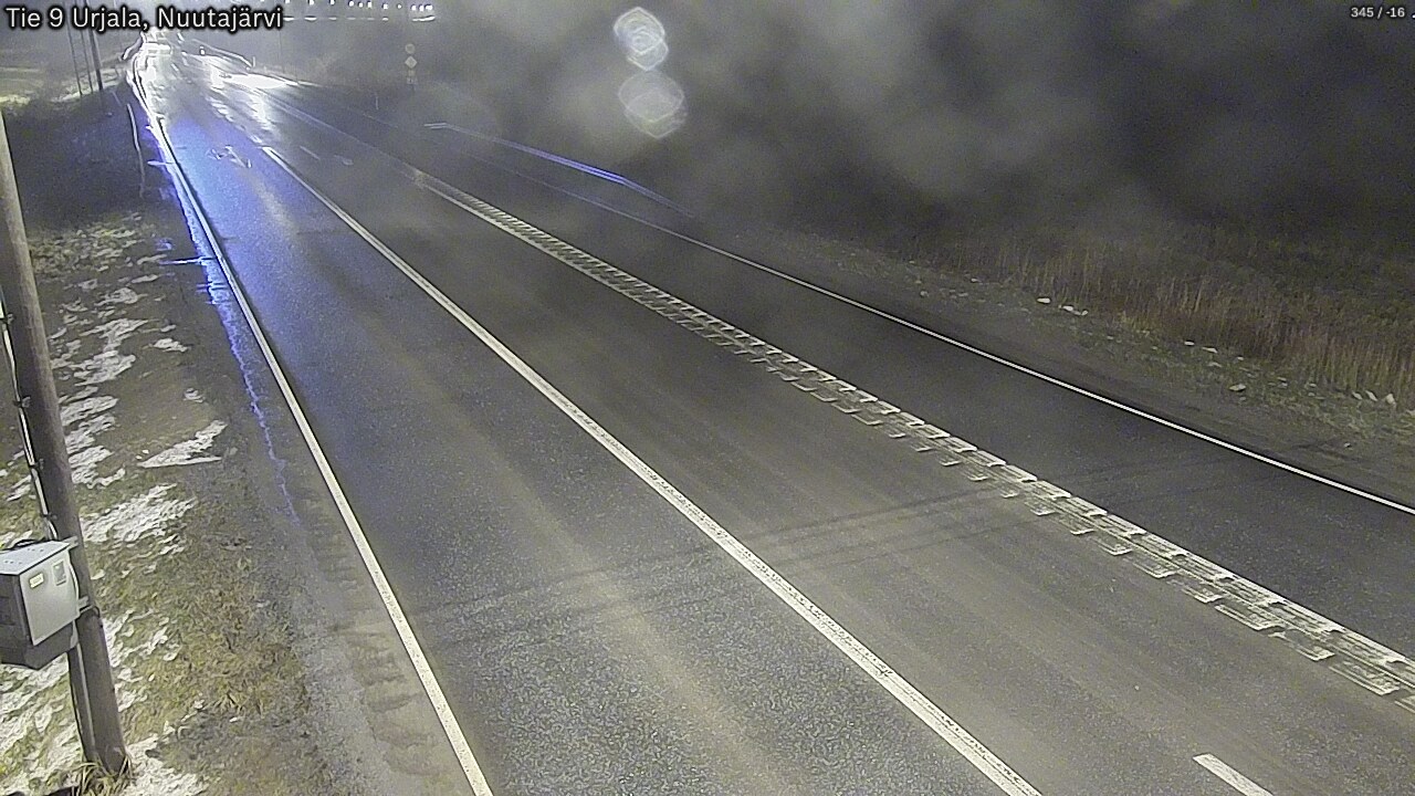 Weather Camera Image Road 9 Urjala, Nuutajärvi, Urjala, Pirkanmaa