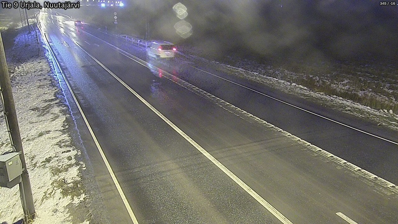Weather Camera Image Road 9 Urjala, Nuutajärvi, Urjala, Pirkanmaa