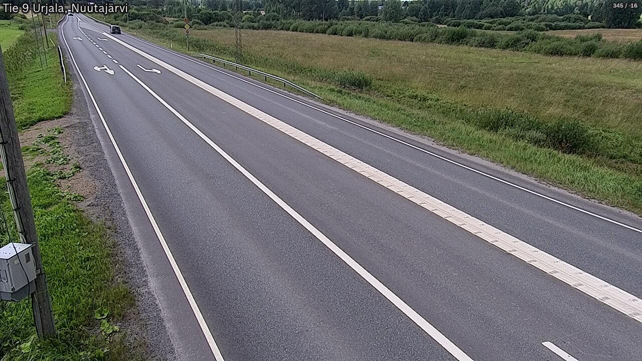 Kelikamerat Kuva Tie 9 Urjala, Nuutajärvi, Urjala, Pirkanmaa