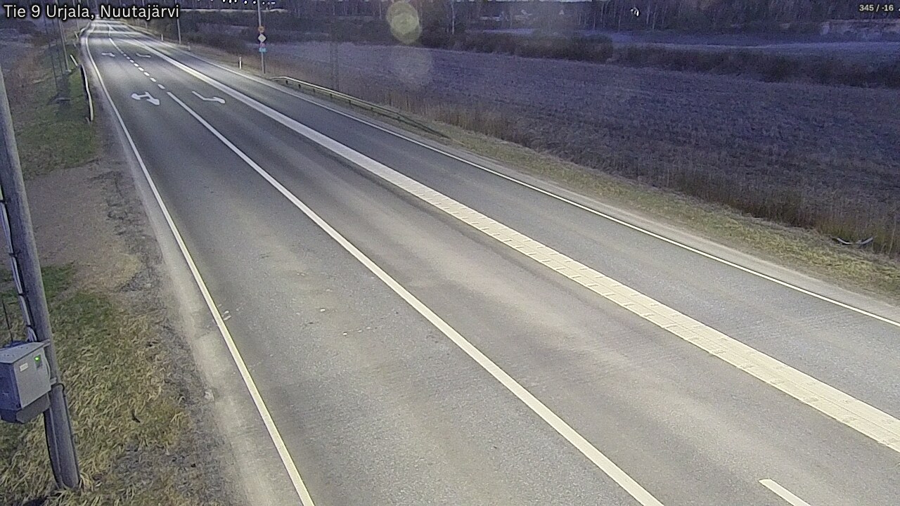 Kelikamerat Kuva Tie 9 Urjala, Nuutajärvi, Urjala, Pirkanmaa