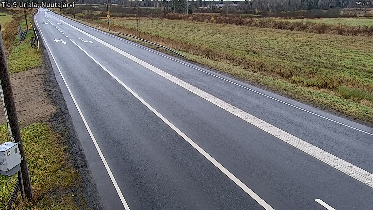 Kelikamerat Kuva Tie 9 Urjala, Nuutajärvi, Urjala, Pirkanmaa