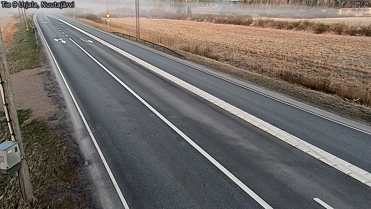 Kelikamerat Kuva Tie 9 Urjala, Nuutajärvi, Urjala, Pirkanmaa