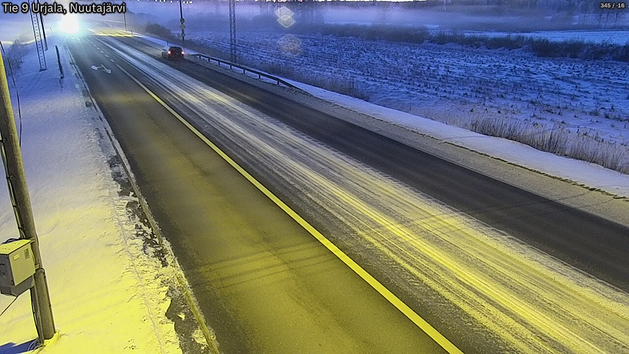 Kelikamerat Kuva Tie 9 Urjala, Nuutajärvi, Urjala, Pirkanmaa