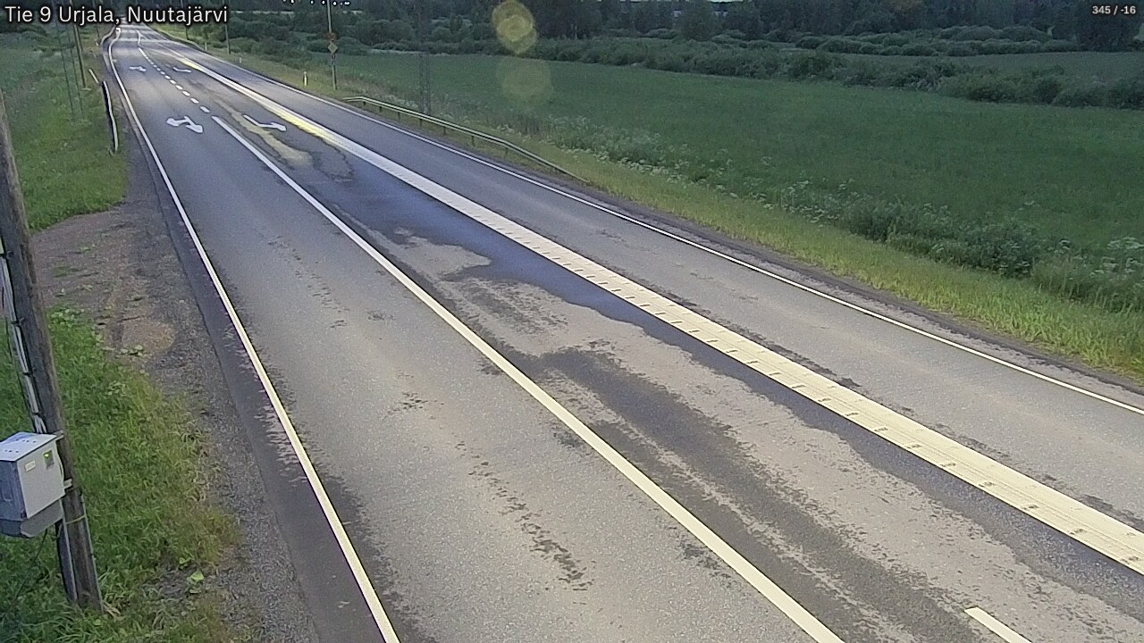 Kelikamerat Kuva Tie 9 Urjala, Nuutajärvi, Urjala, Pirkanmaa