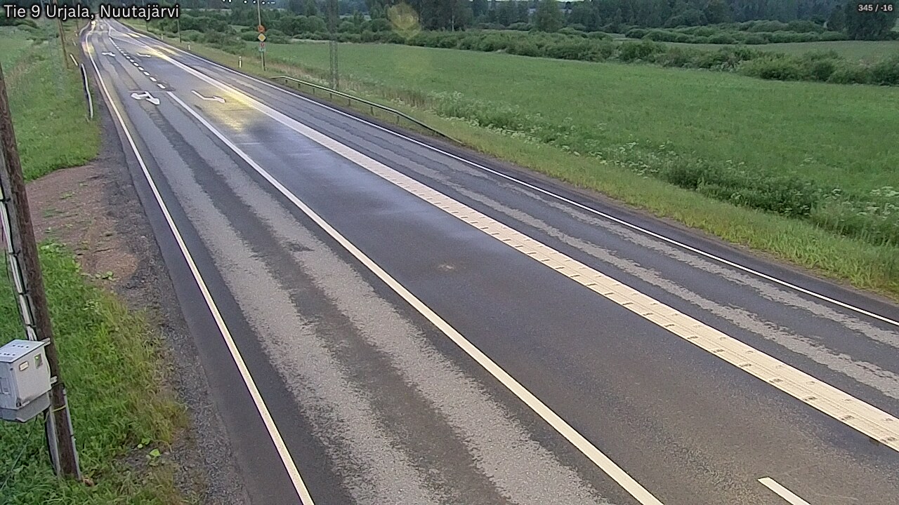 Kelikamerat Kuva Tie 9 Urjala, Nuutajärvi, Urjala, Pirkanmaa