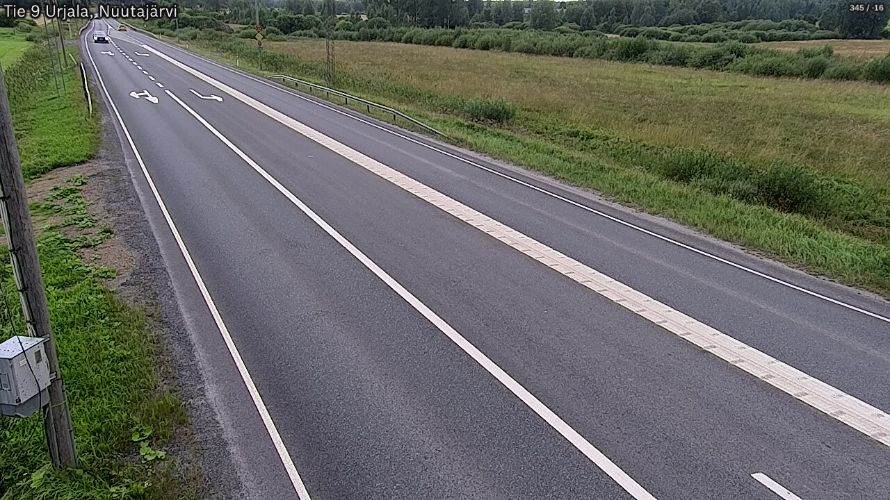 Kelikamerat Kuva Tie 9 Urjala, Nuutajärvi, Urjala, Pirkanmaa