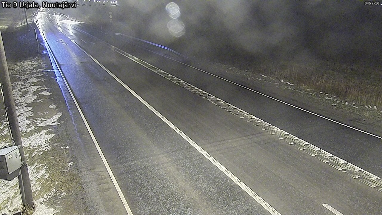 Weather Camera Image Road 9 Urjala, Nuutajärvi, Urjala, Pirkanmaa