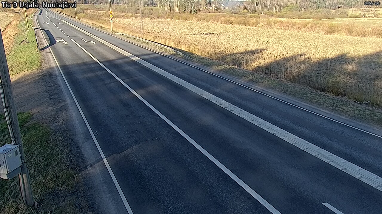 Weather Camera Image Road 9 Urjala, Nuutajärvi, Urjala, Pirkanmaa