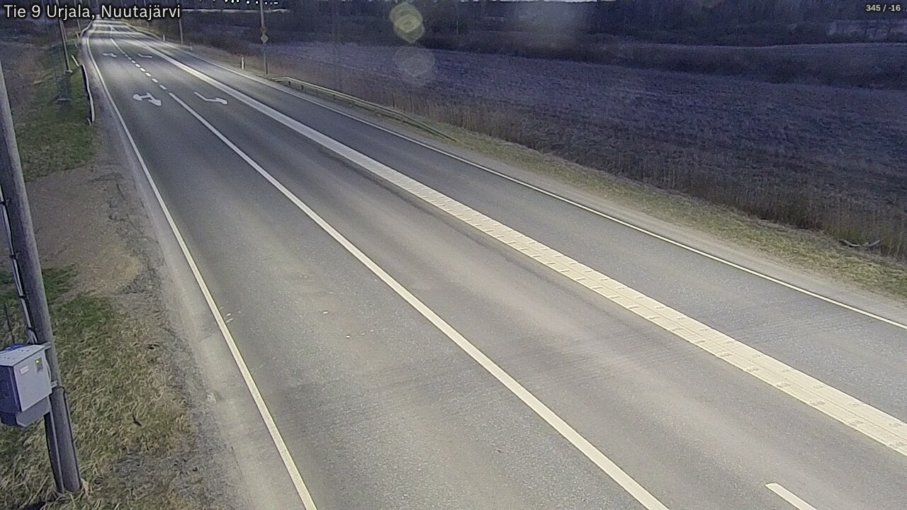 Kelikamerat Kuva Tie 9 Urjala, Nuutajärvi, Urjala, Pirkanmaa