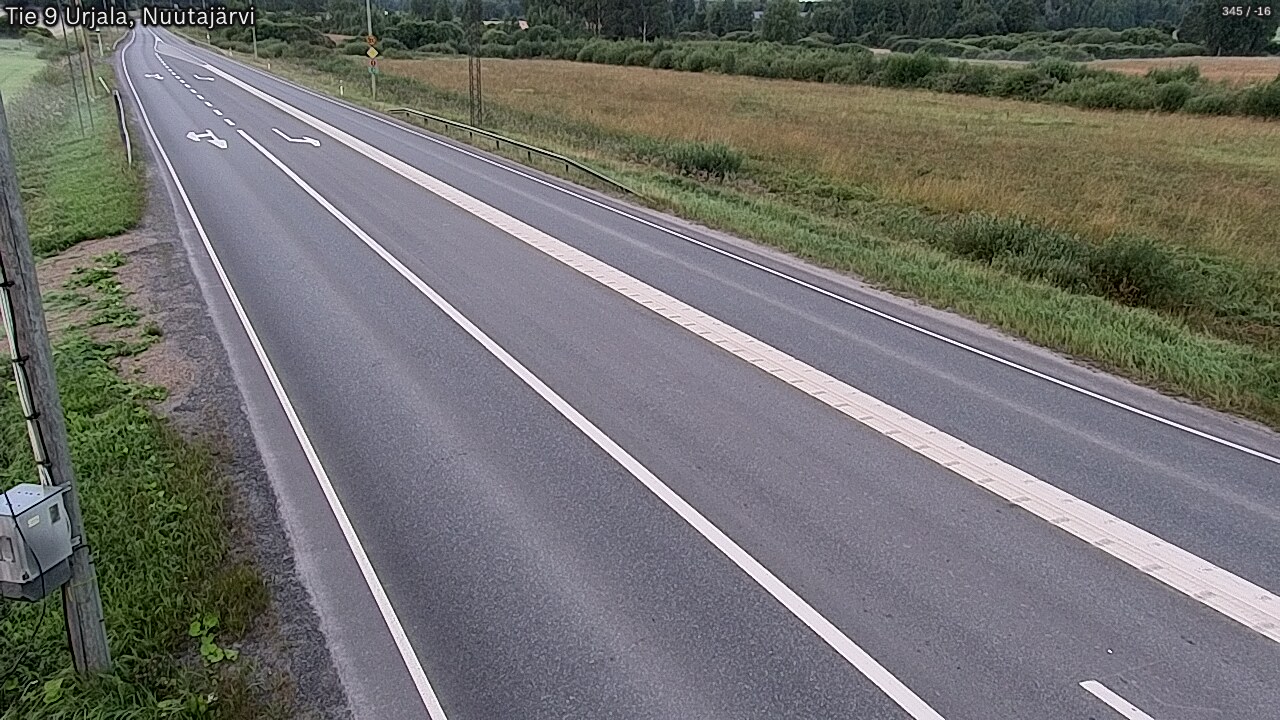 Kelikamerat Kuva Tie 9 Urjala, Nuutajärvi, Urjala, Pirkanmaa