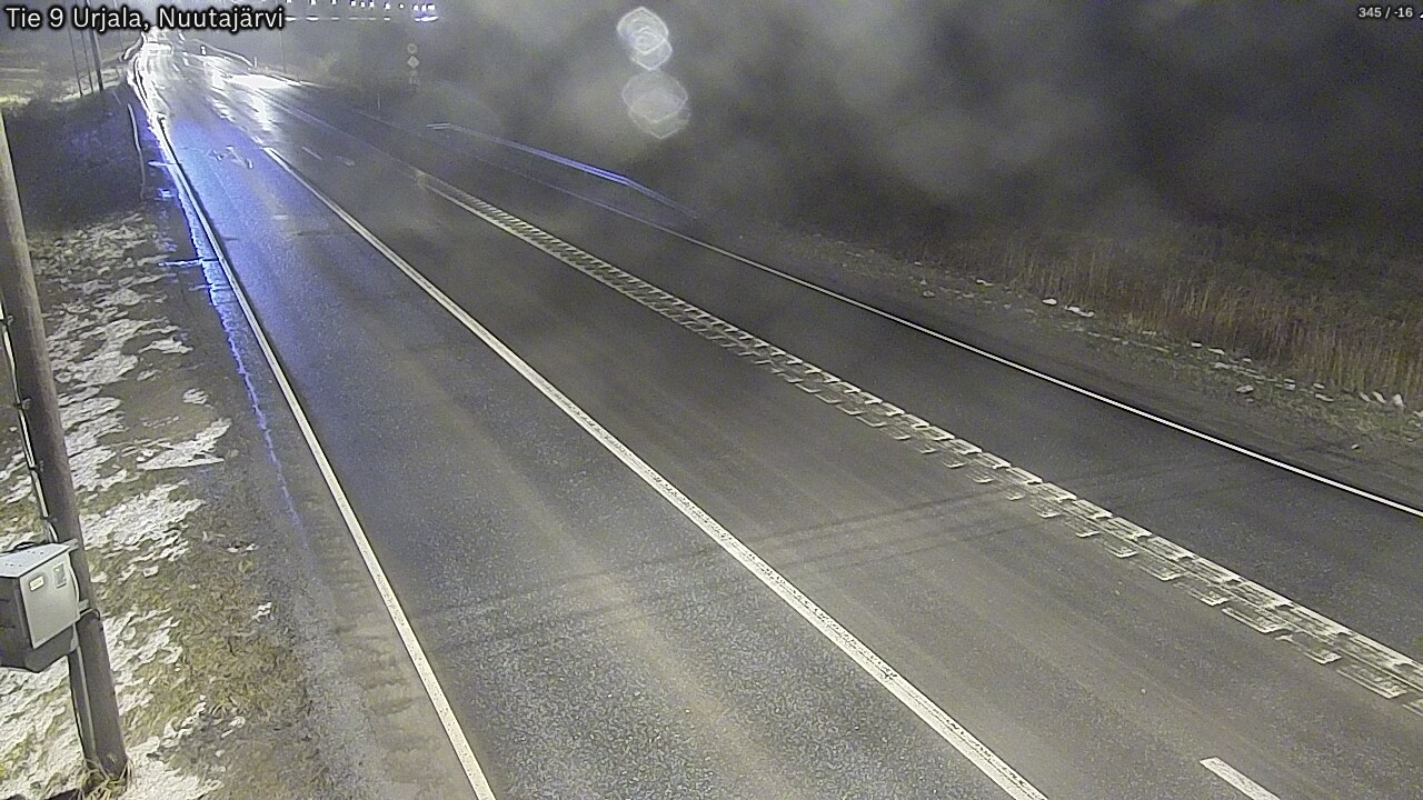 Weather Camera Image Road 9 Urjala, Nuutajärvi, Urjala, Pirkanmaa