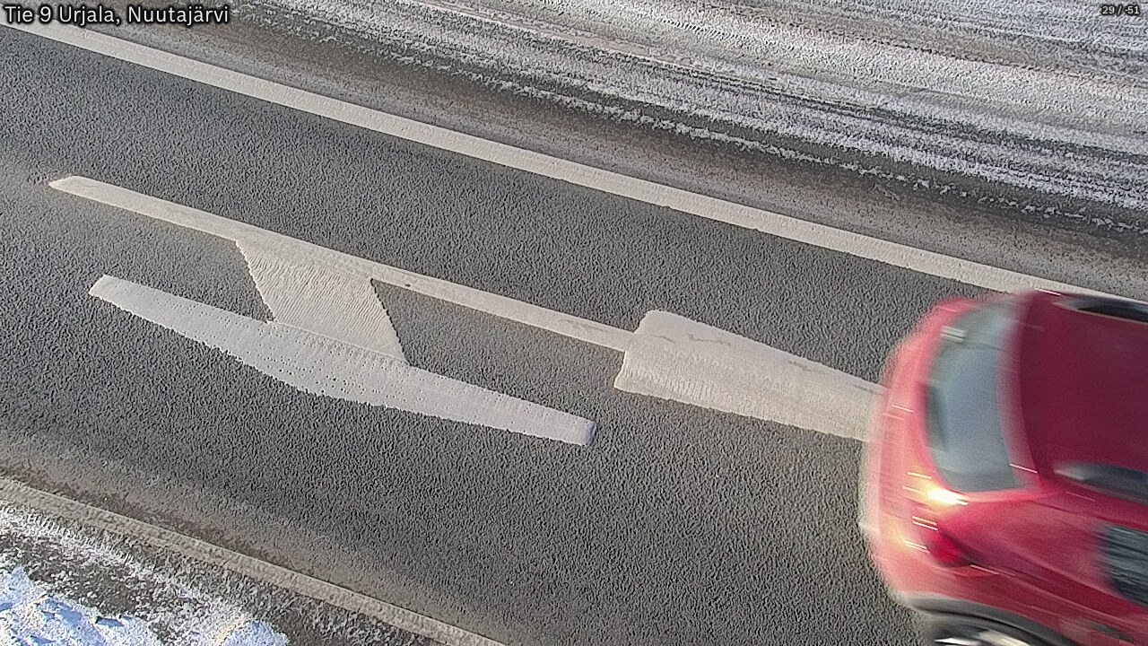 Weather Camera Image Road 9 Urjala, Nuutajärvi, Urjala, Pirkanmaa