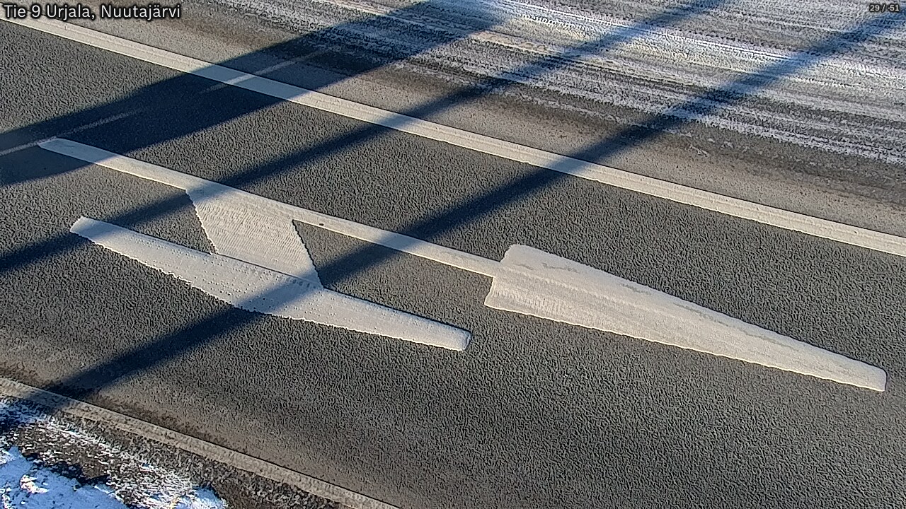 Weather Camera Image Road 9 Urjala, Nuutajärvi, Urjala, Pirkanmaa