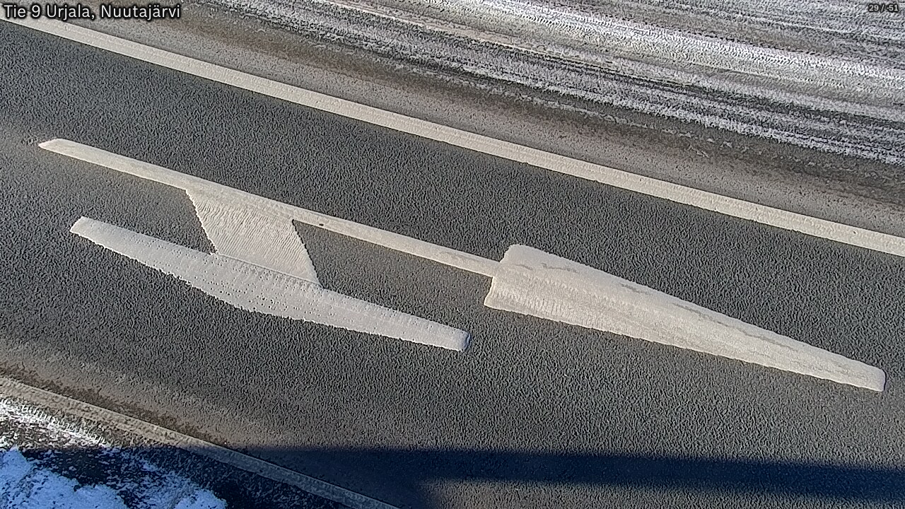 Weather Camera Image Road 9 Urjala, Nuutajärvi, Urjala, Pirkanmaa