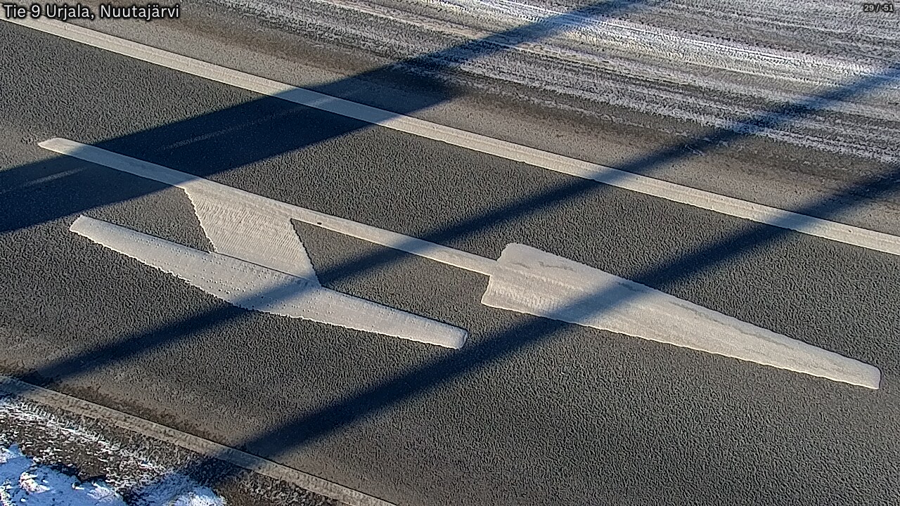 Weather Camera Image Road 9 Urjala, Nuutajärvi, Urjala, Pirkanmaa