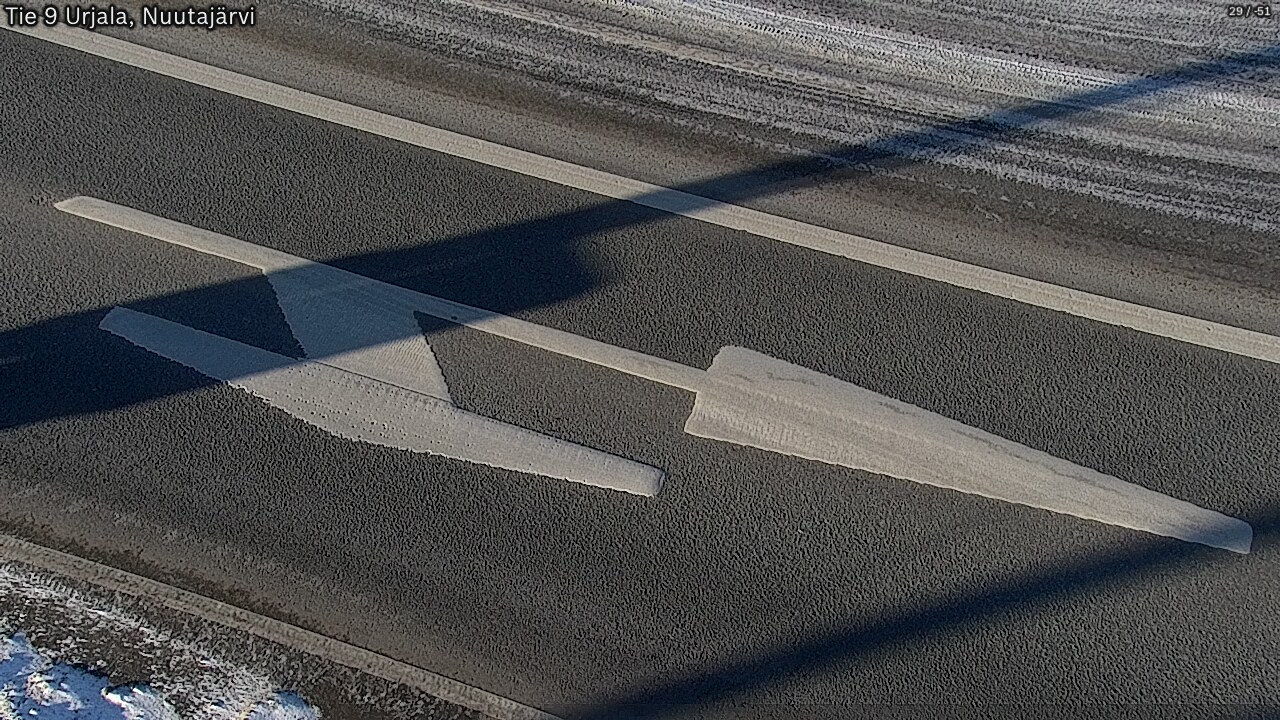 Weather Camera Image Road 9 Urjala, Nuutajärvi, Urjala, Pirkanmaa