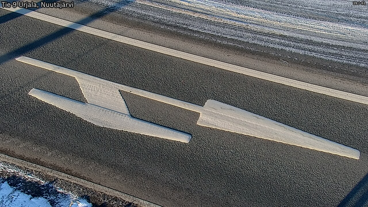 Weather Camera Image Road 9 Urjala, Nuutajärvi, Urjala, Pirkanmaa