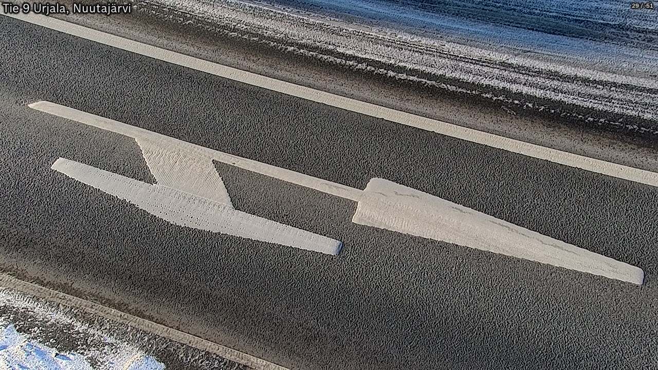 Weather Camera Image Road 9 Urjala, Nuutajärvi, Urjala, Pirkanmaa