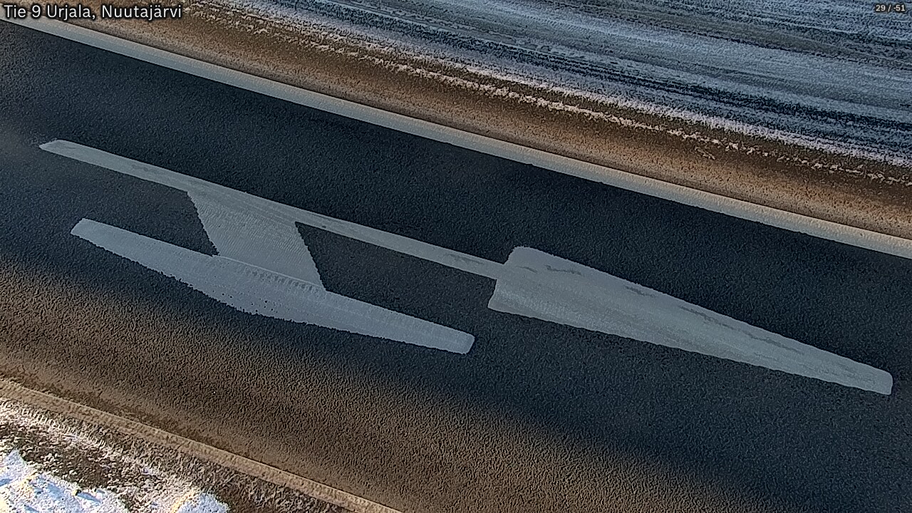 Weather Camera Image Road 9 Urjala, Nuutajärvi, Urjala, Pirkanmaa