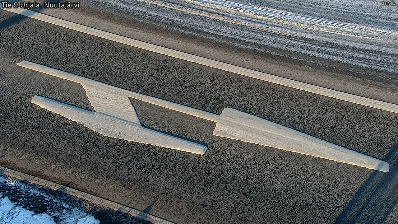 Weather Camera Image Road 9 Urjala, Nuutajärvi, Urjala, Pirkanmaa