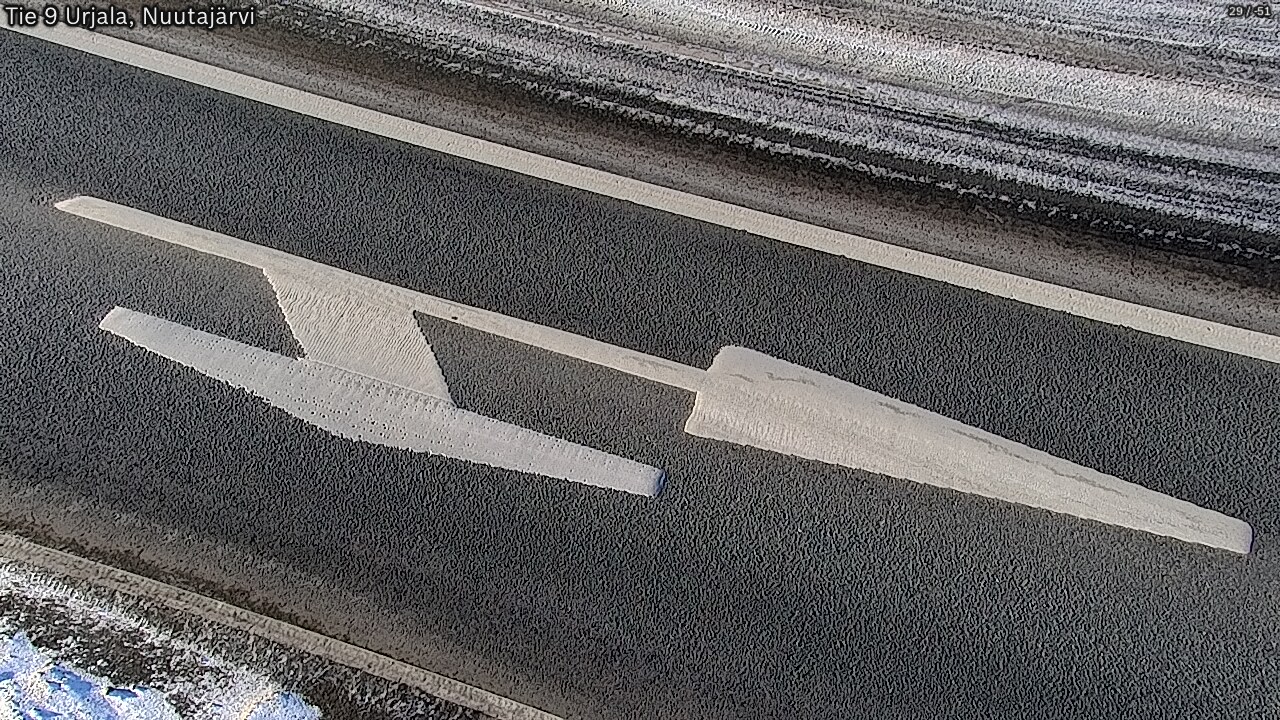 Weather Camera Image Road 9 Urjala, Nuutajärvi, Urjala, Pirkanmaa