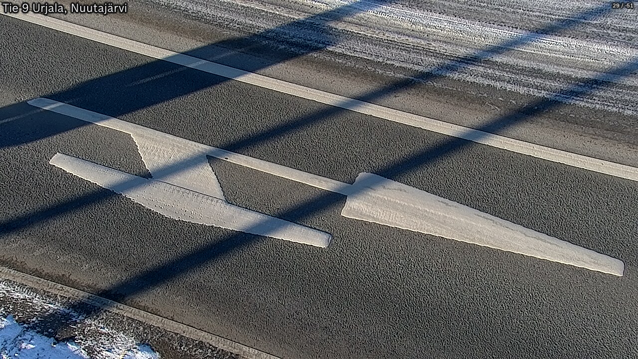 Weather Camera Image Road 9 Urjala, Nuutajärvi, Urjala, Pirkanmaa