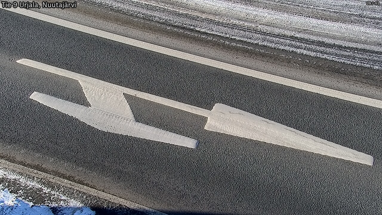 Weather Camera Image Road 9 Urjala, Nuutajärvi, Urjala, Pirkanmaa