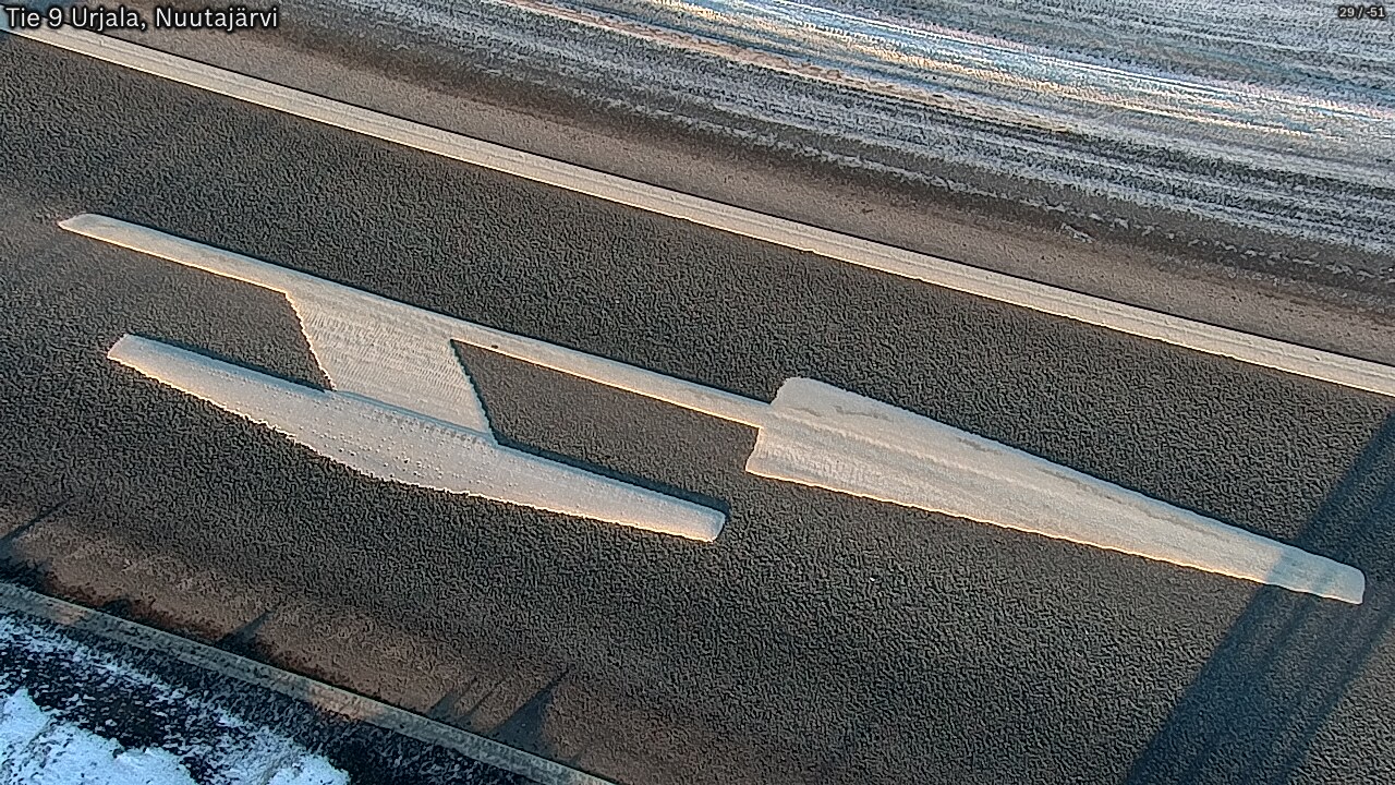 Weather Camera Image Road 9 Urjala, Nuutajärvi, Urjala, Pirkanmaa