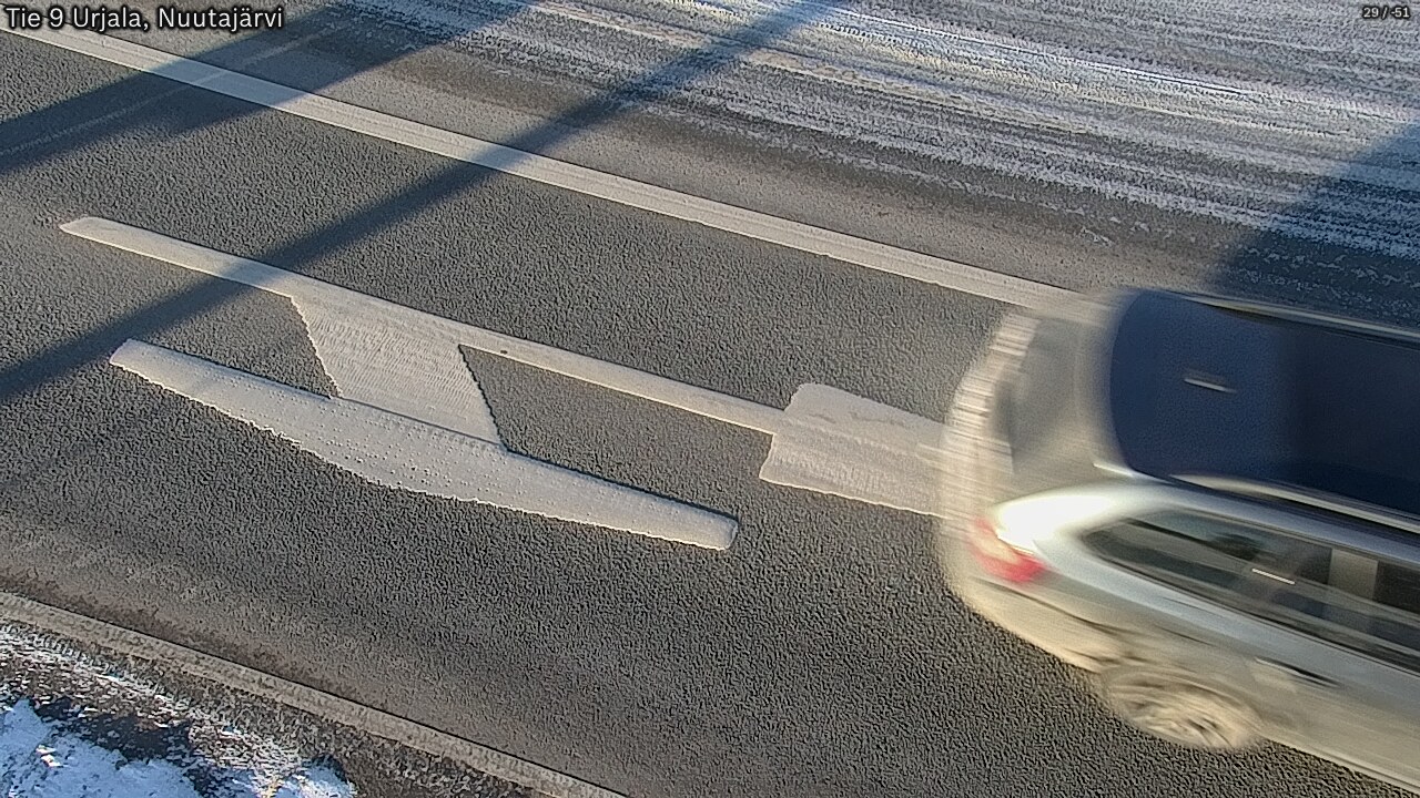 Weather Camera Image Road 9 Urjala, Nuutajärvi, Urjala, Pirkanmaa