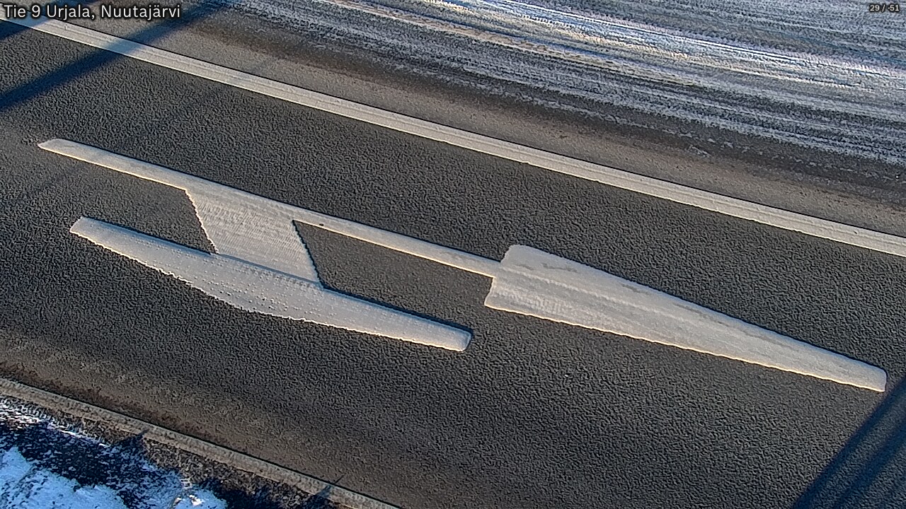 Weather Camera Image Road 9 Urjala, Nuutajärvi, Urjala, Pirkanmaa