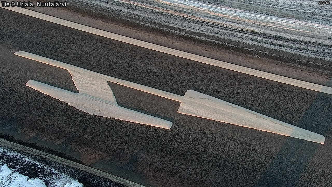 Weather Camera Image Road 9 Urjala, Nuutajärvi, Urjala, Pirkanmaa