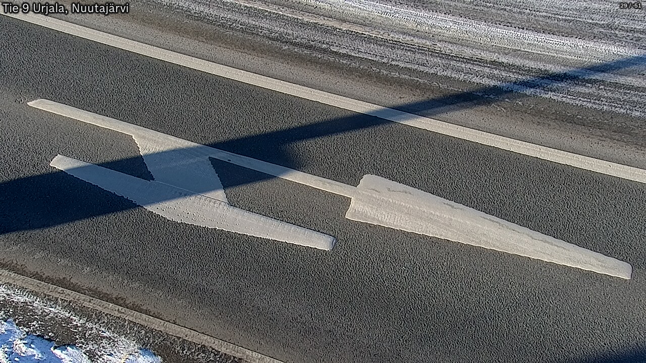 Weather Camera Image Road 9 Urjala, Nuutajärvi, Urjala, Pirkanmaa
