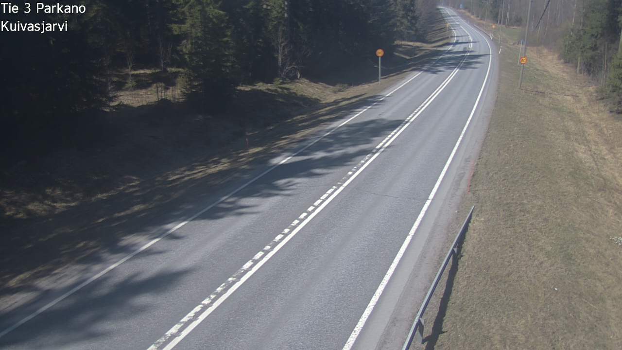 Weather Camera Image Road 3 Parkano, Kuivasjärvi, Parkano, Pirkanmaa