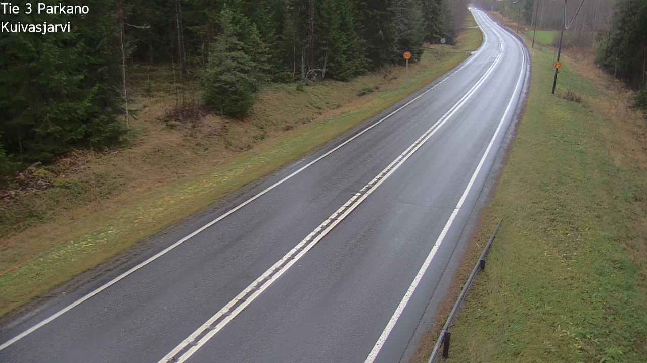 Weather Camera Image Väg 3 Parkano, Kuivasjärvi, Parkano, Pirkanmaa
