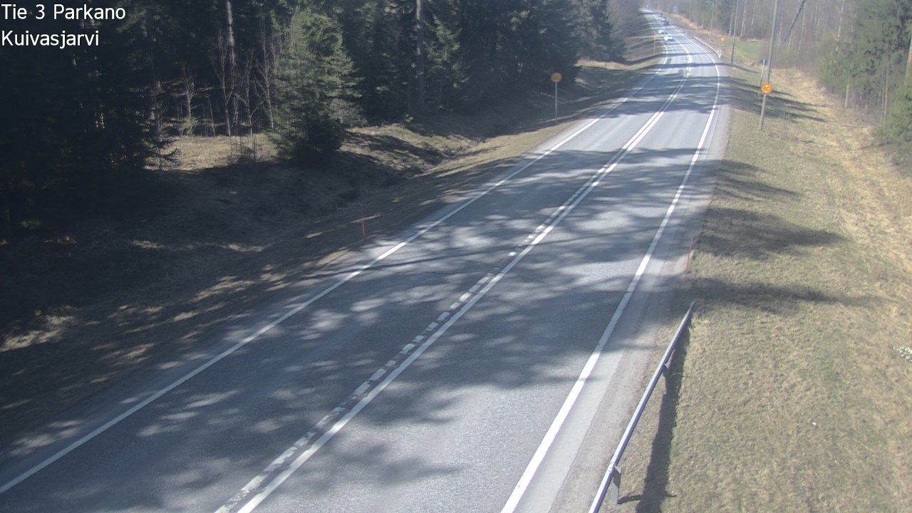 Weather Camera Image Road 3 Parkano, Kuivasjärvi, Parkano, Pirkanmaa