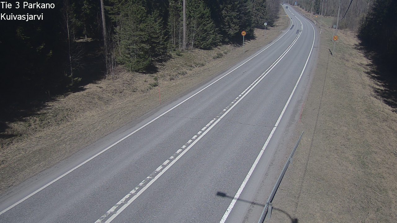 Weather Camera Image Road 3 Parkano, Kuivasjärvi, Parkano, Pirkanmaa