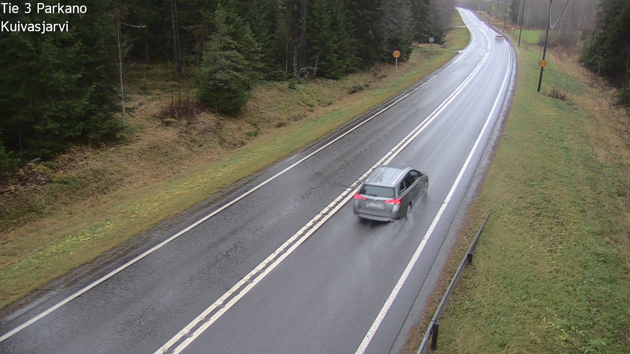Weather Camera Image Väg 3 Parkano, Kuivasjärvi, Parkano, Pirkanmaa