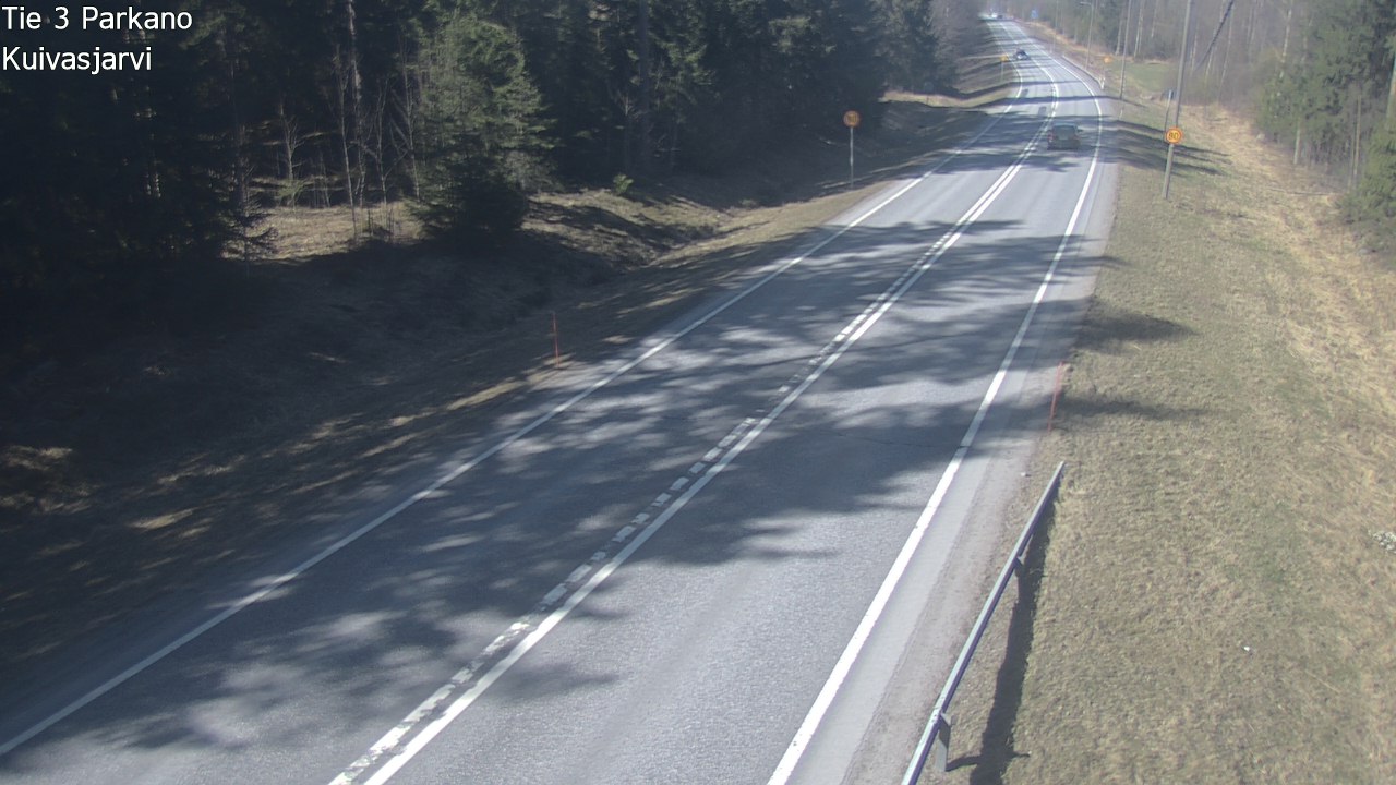 Weather Camera Image Road 3 Parkano, Kuivasjärvi, Parkano, Pirkanmaa