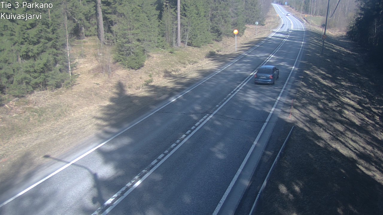 Weather Camera Image Road 3 Parkano, Kuivasjärvi, Parkano, Pirkanmaa