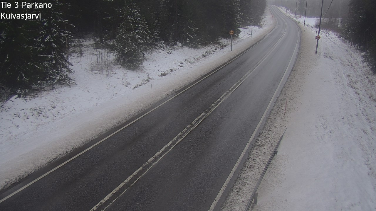 Weather Camera Image Väg 3 Parkano, Kuivasjärvi, Parkano, Pirkanmaa