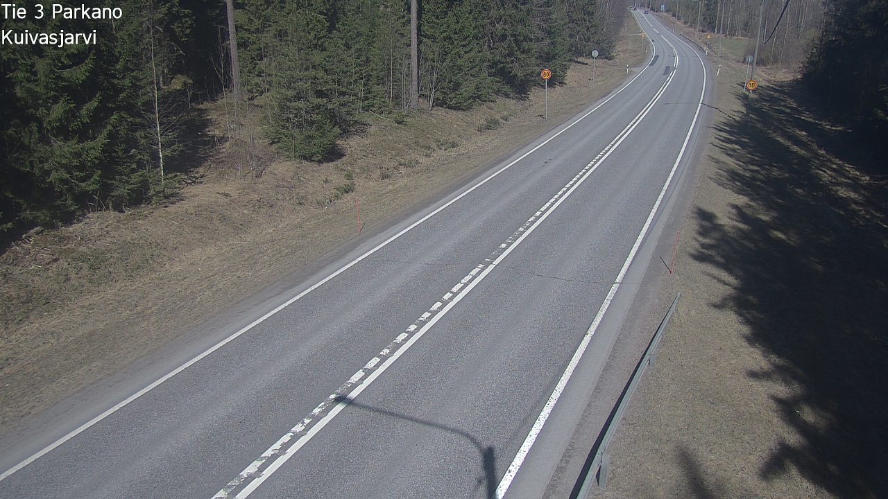 Weather Camera Image Road 3 Parkano, Kuivasjärvi, Parkano, Pirkanmaa